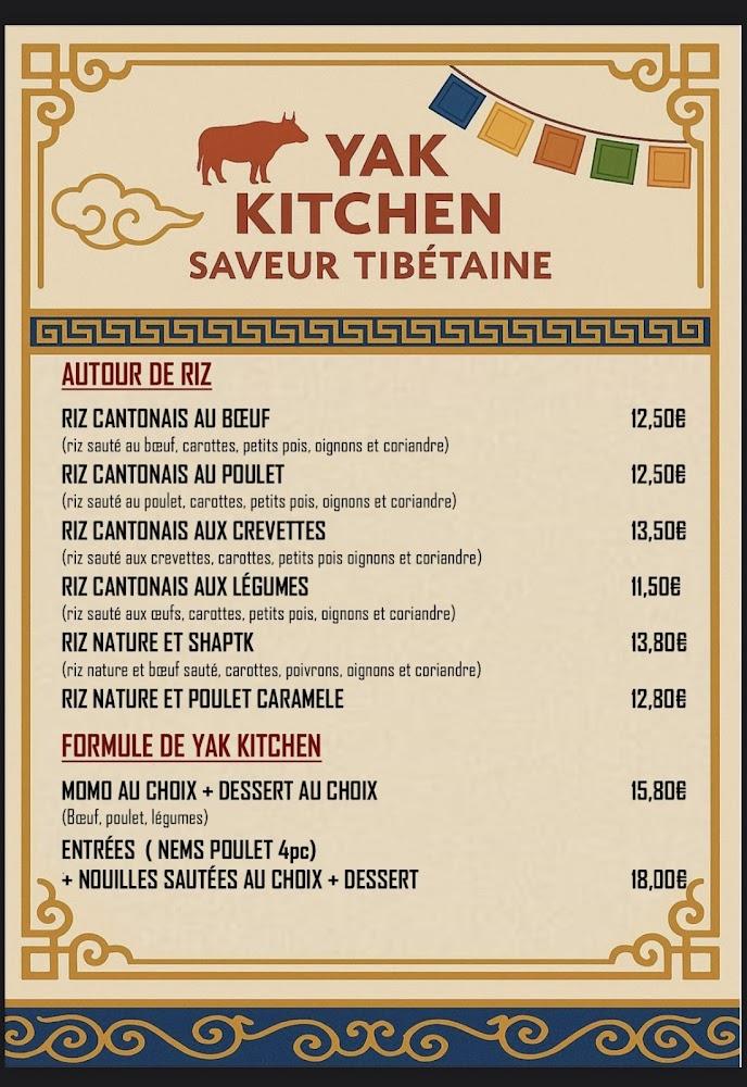 Yak kitchen - Menu Image 4